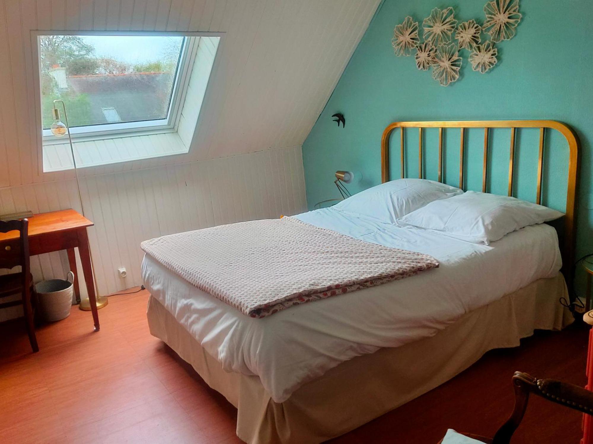 Chambres D'Hotes Et Gite D'Etape Avel Glaz 모를레 객실 사진